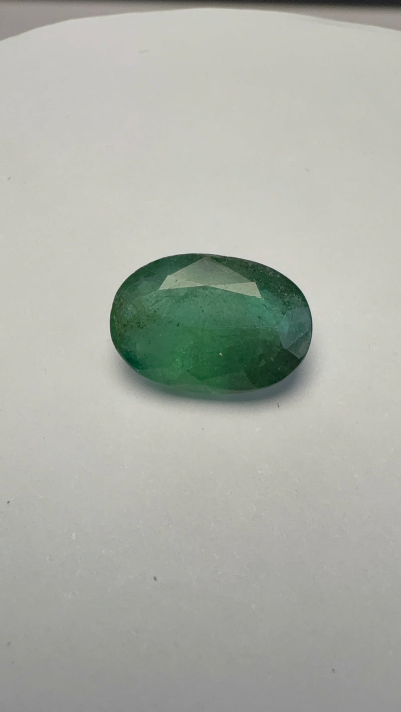 Emerald – 5.27 Carat – Zambia – Oval