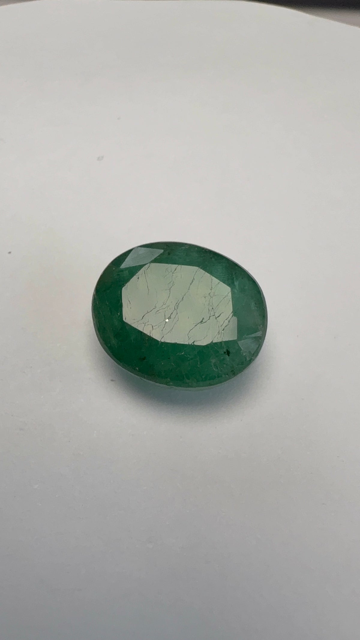Emerald 7.02 carat EMER-221 front view