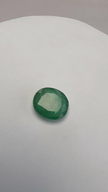 Emerald 7.55 carat EMER-223 front view