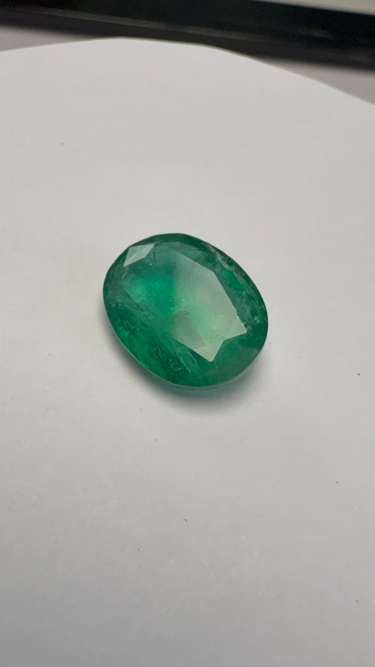 Emerald 6.28 carat EMER-33 front view