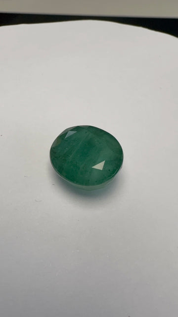 Emerald 7.69 carat EMER-39 front view