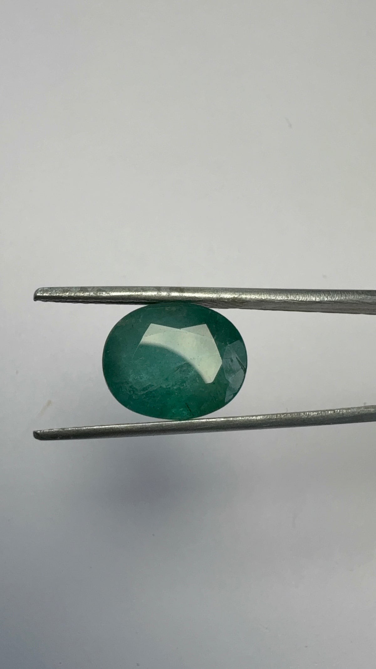 Emerald 8.42 carat EMER-40 close view