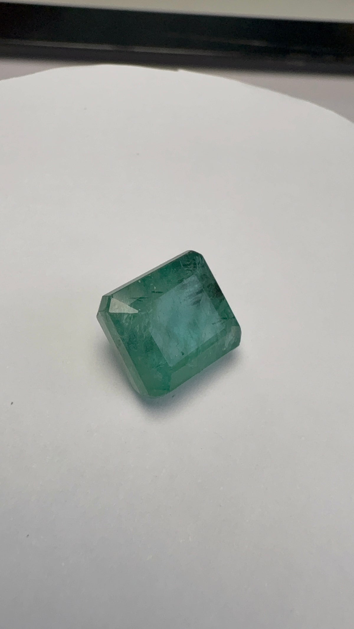 Emerald 8.27 carat EMER-41 front view