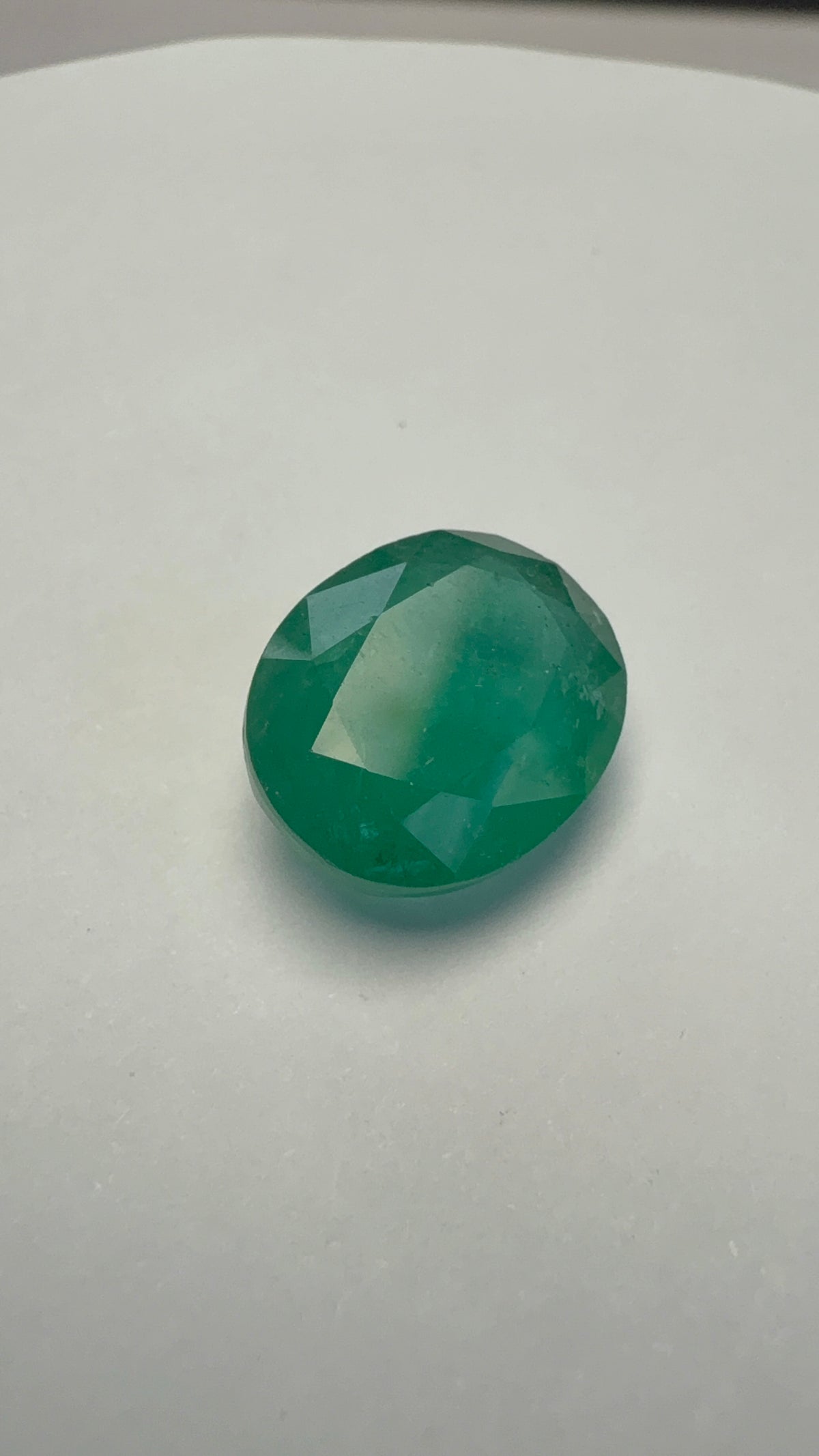 Emerald 5.73 carat EMER-44 front view