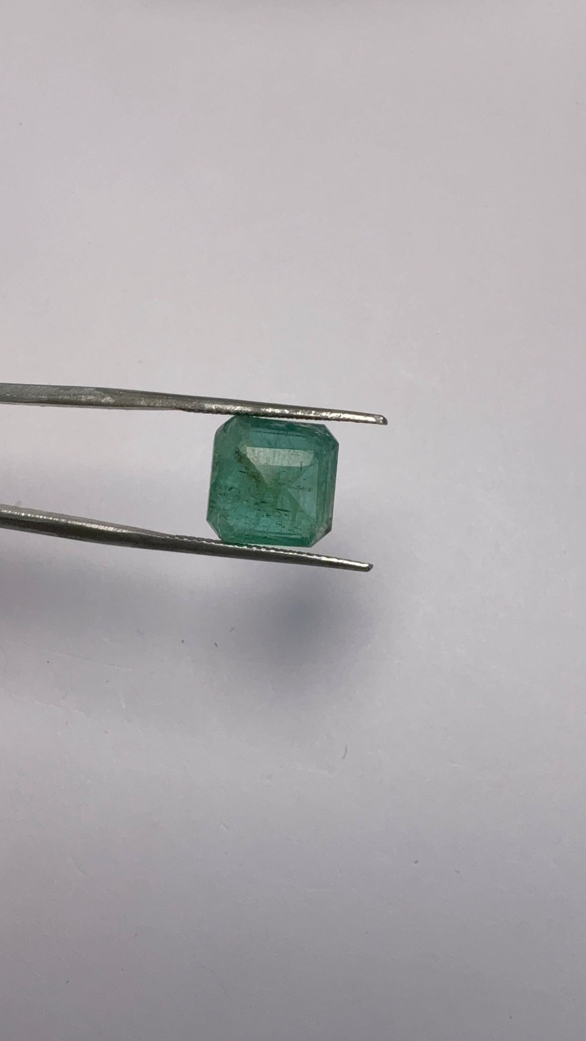 Emerald 5.38 carat EMER-55 reverse view