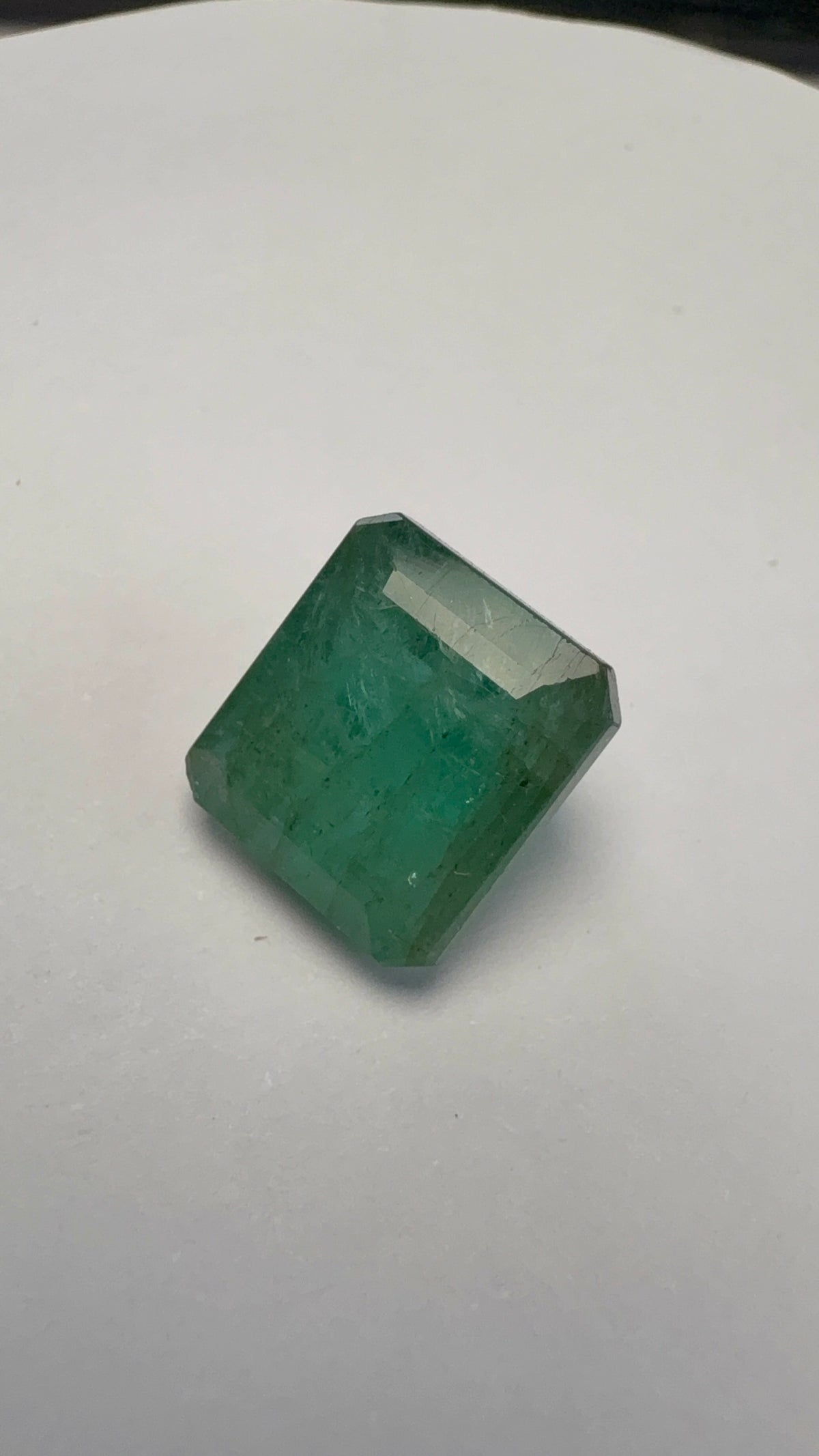 Emerald 6.76 carat EMER-64 front view