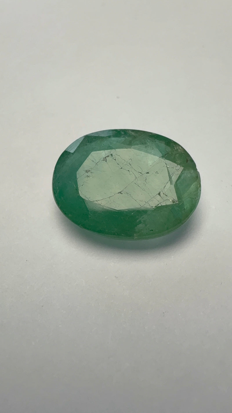 Emerald – 5.64 Carat – Zambia – Oval