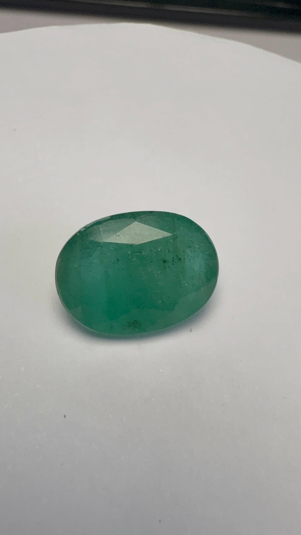 Emerald 8.24 carat EMER-75 front view