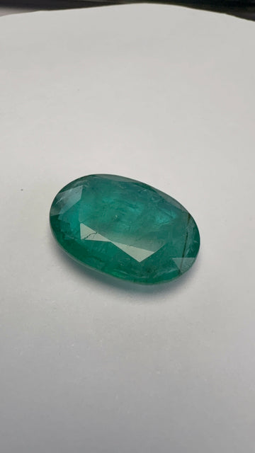 Emerald 7.80 carat EMER-84 front view
