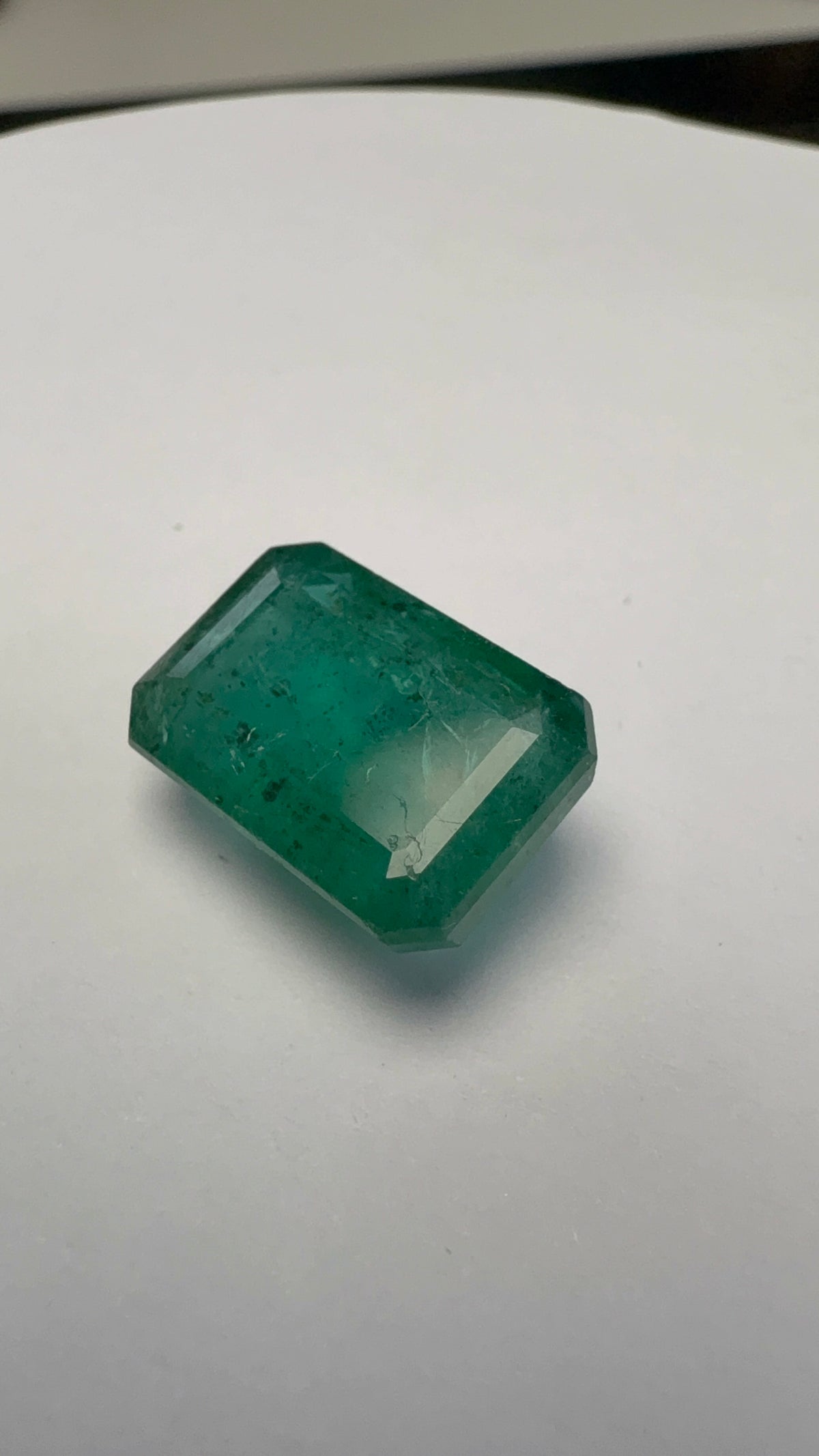 Emerald 6.58 carat EMER-85 front view