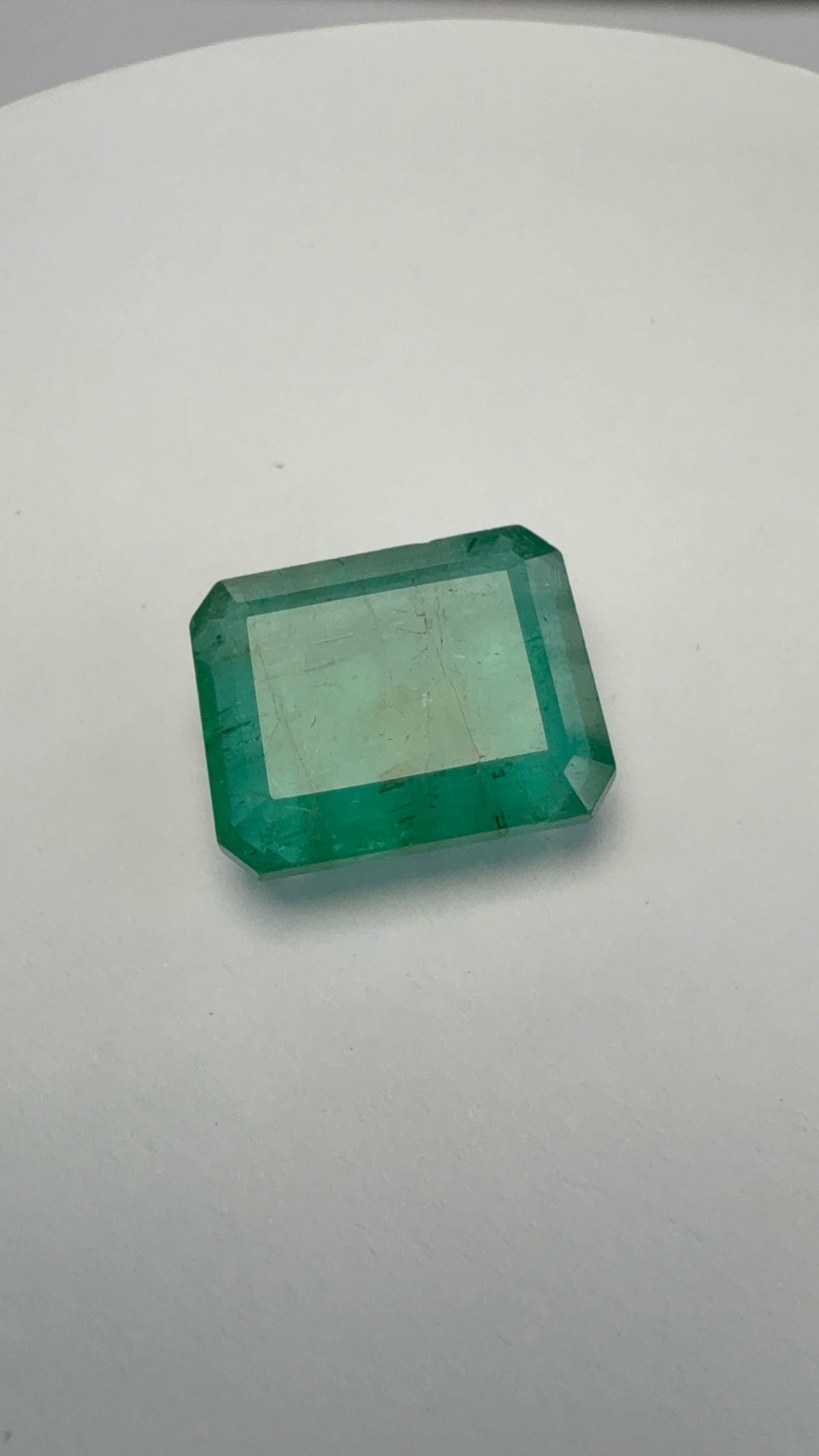 Emerald 8.91 carat EMER-9 front view