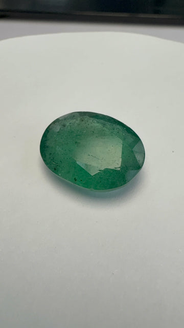 Emerald 9.44 carat EMER-92 front view