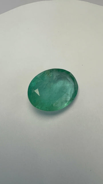 Emerald 11.68 carat EMER-96 front view