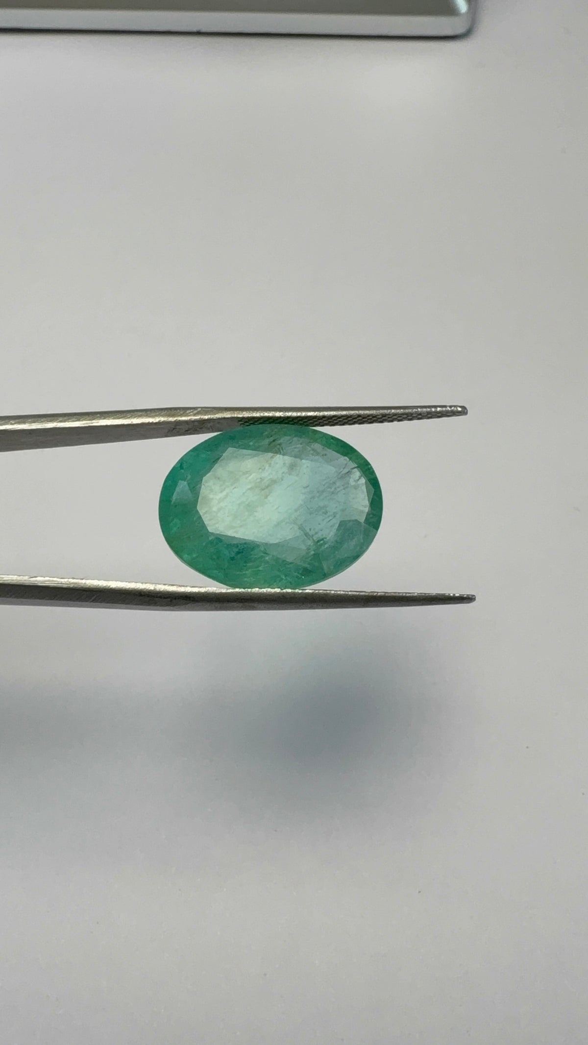 Emerald 11.68 carat EMER-96 close view
