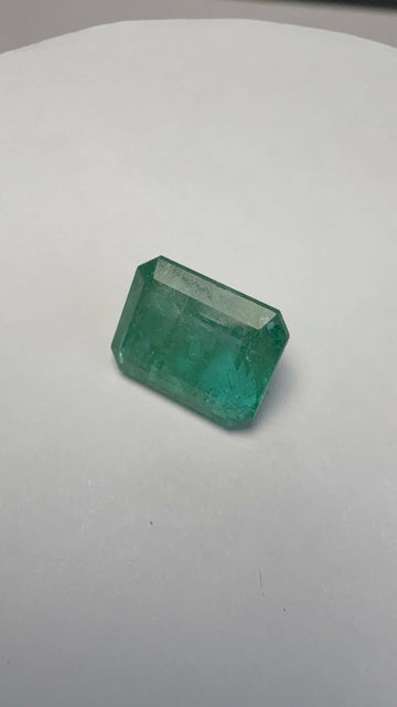 Emerald 8.32 carat EMER-97 front view