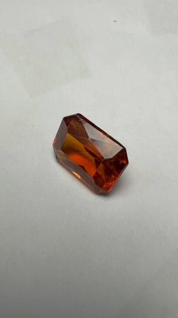 Hessonite (Gomed) 4.61 carat GOR-19 front view