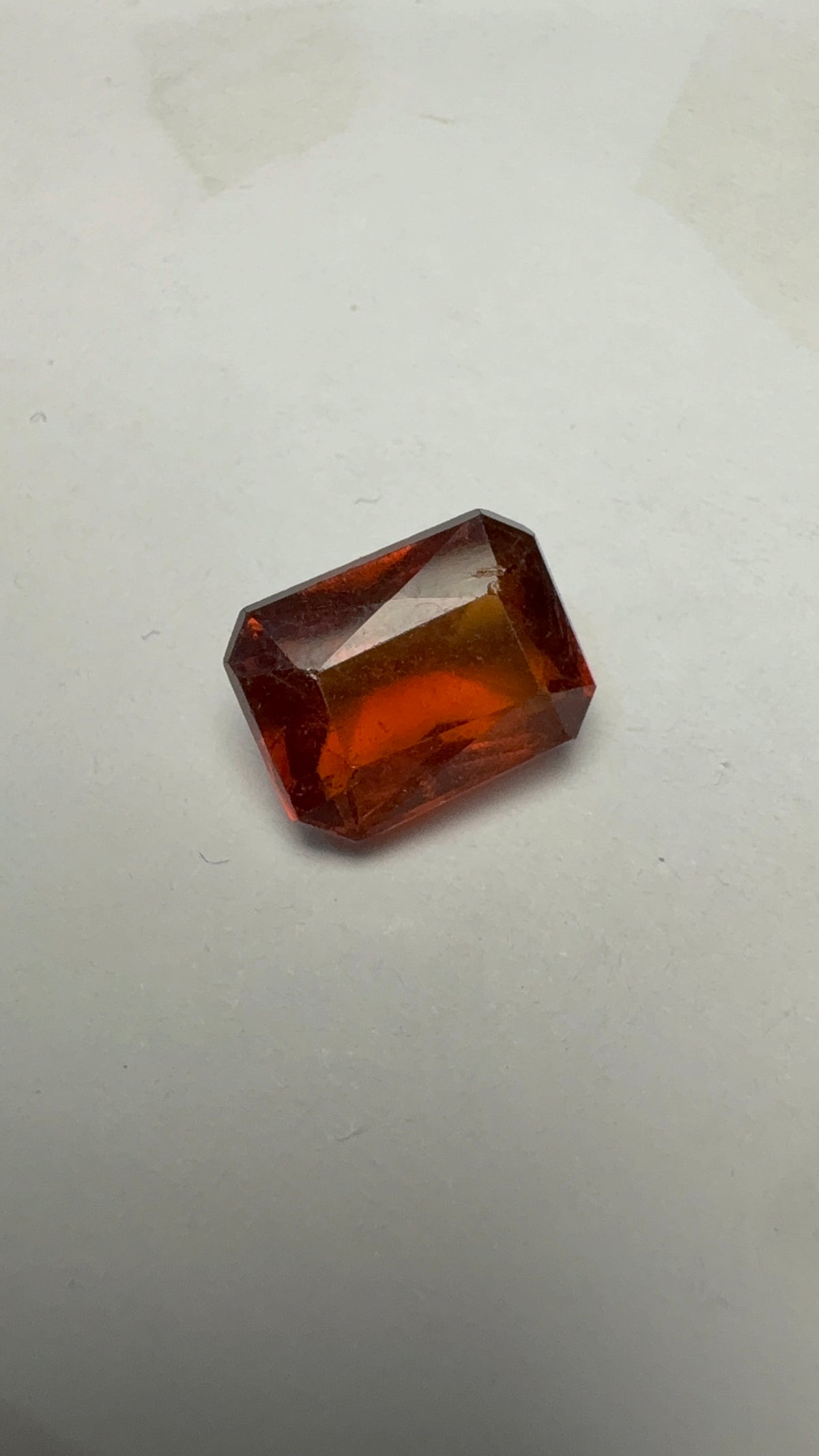 Hessonite (Gomed) 4.47 carat GOR-20 front view