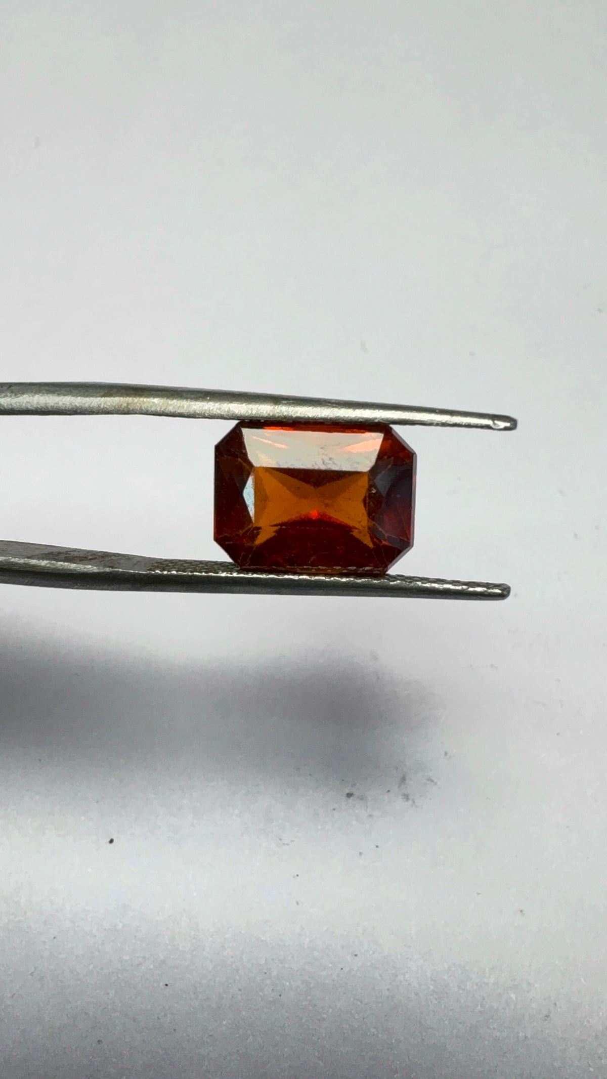 Hessonite (Gomed) 4.78 carat GOR-21 close view