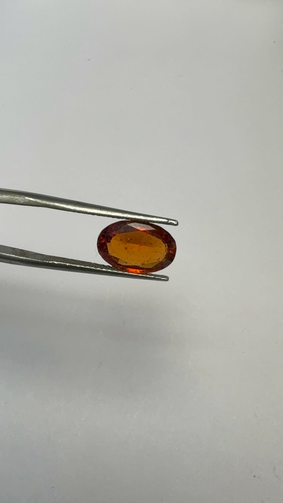 Hessonite (Gomed) 3.06 carat GOR-23 close view