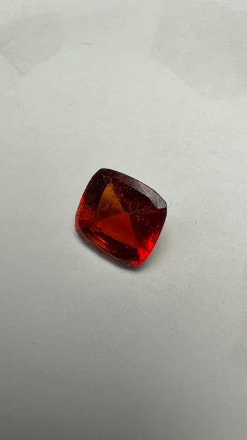 Hessonite (Gomed) 3.35 carat GOR-29 front view