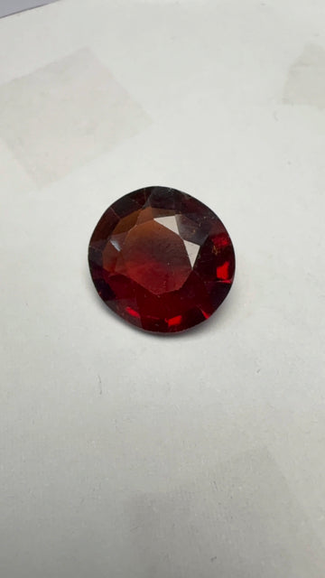 Hessonite (Gomed) 5.83 carat GOR-3 front view