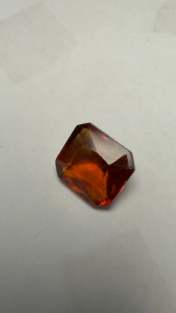 Hessonite (Gomed) 5.10 carat GOR-31 front view
