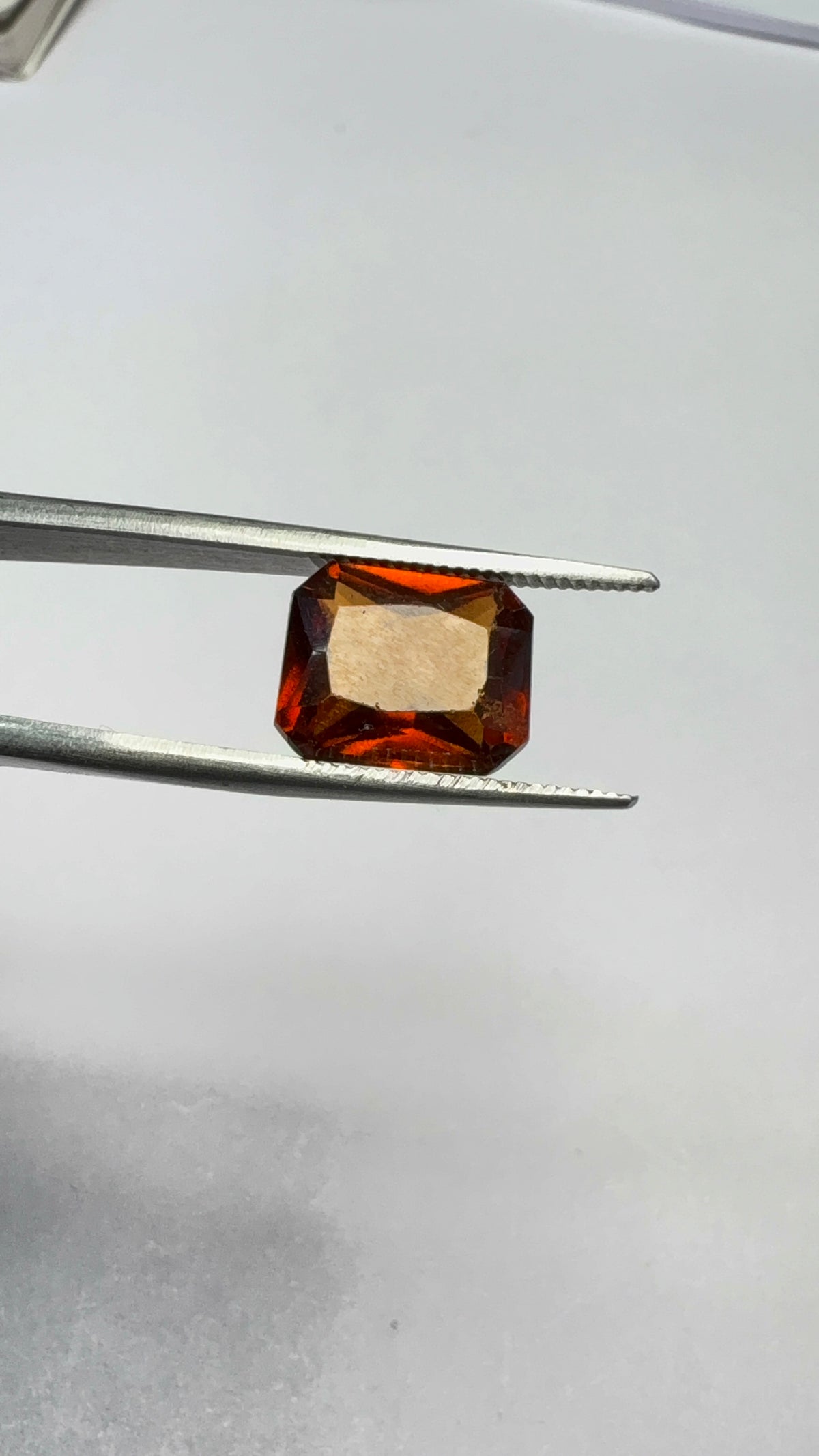 Hessonite (Gomed) 4.68 carat GOR-32 close view