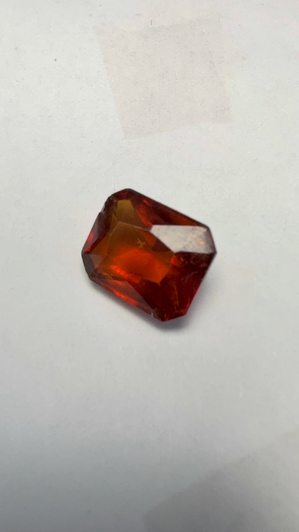 Hessonite (Gomed) 5.08 carat GOR-37 front view