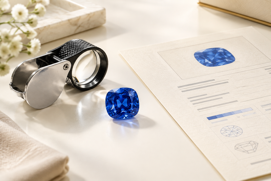 How to Read a Gemstone Laboratory Report: A Collector’s Guide to GRS, GIA, IGI-GTL & GII