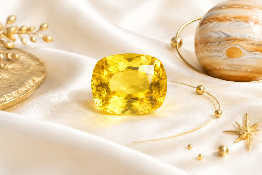 Yellow Sapphire and Jupiter