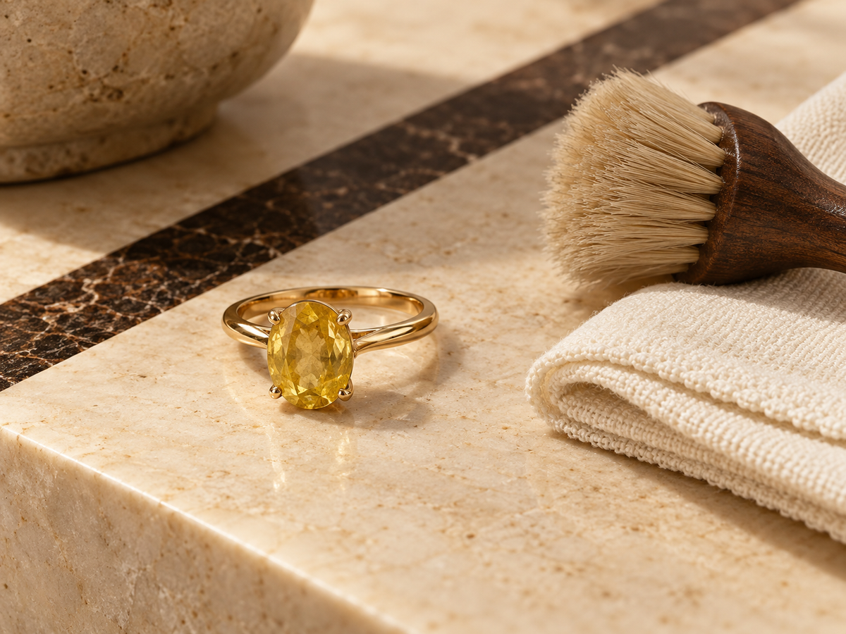 Wearing and caring for your stone