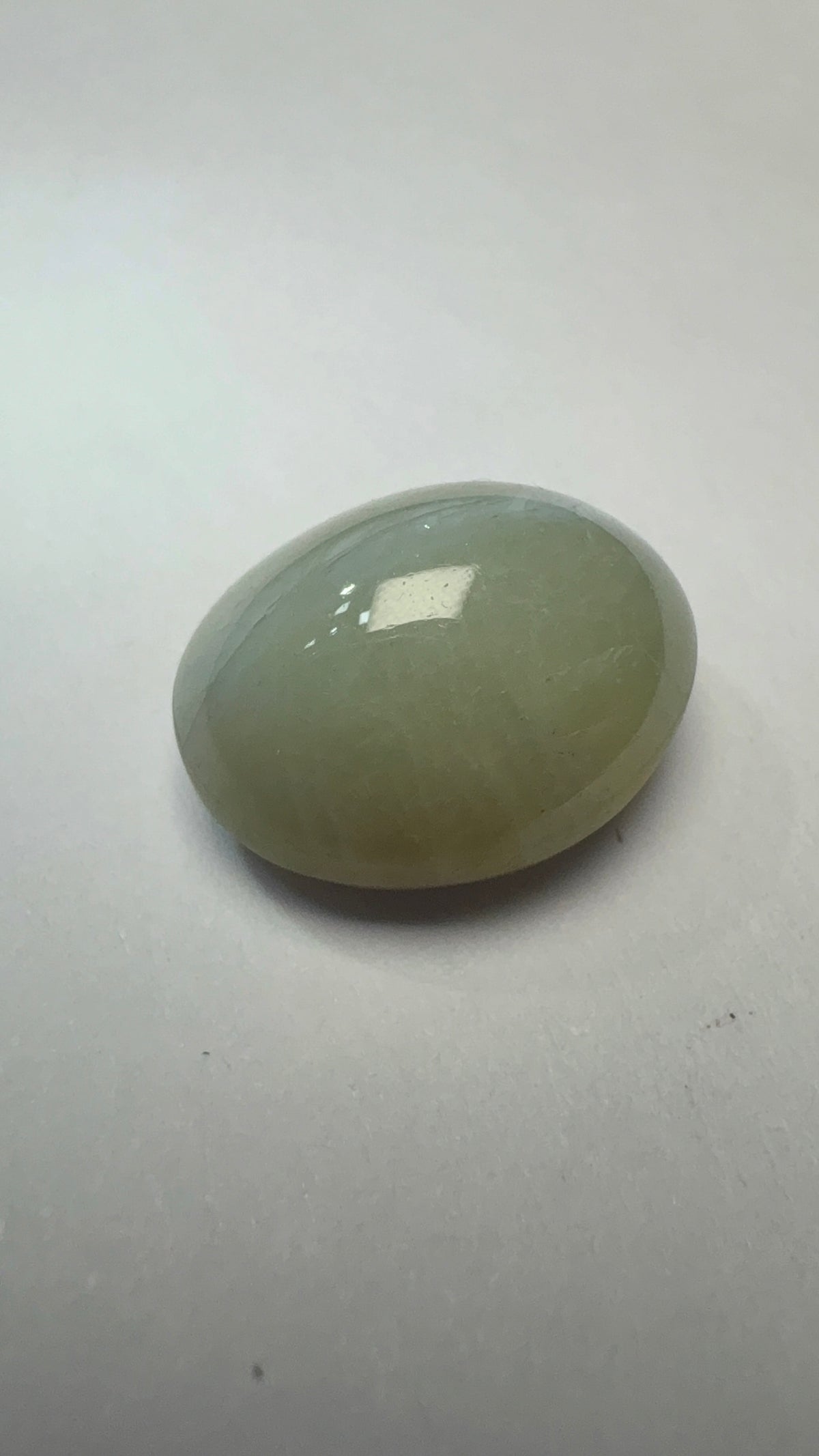 Cat's Eye 9.02 carat LAR-02 alternate face-up view