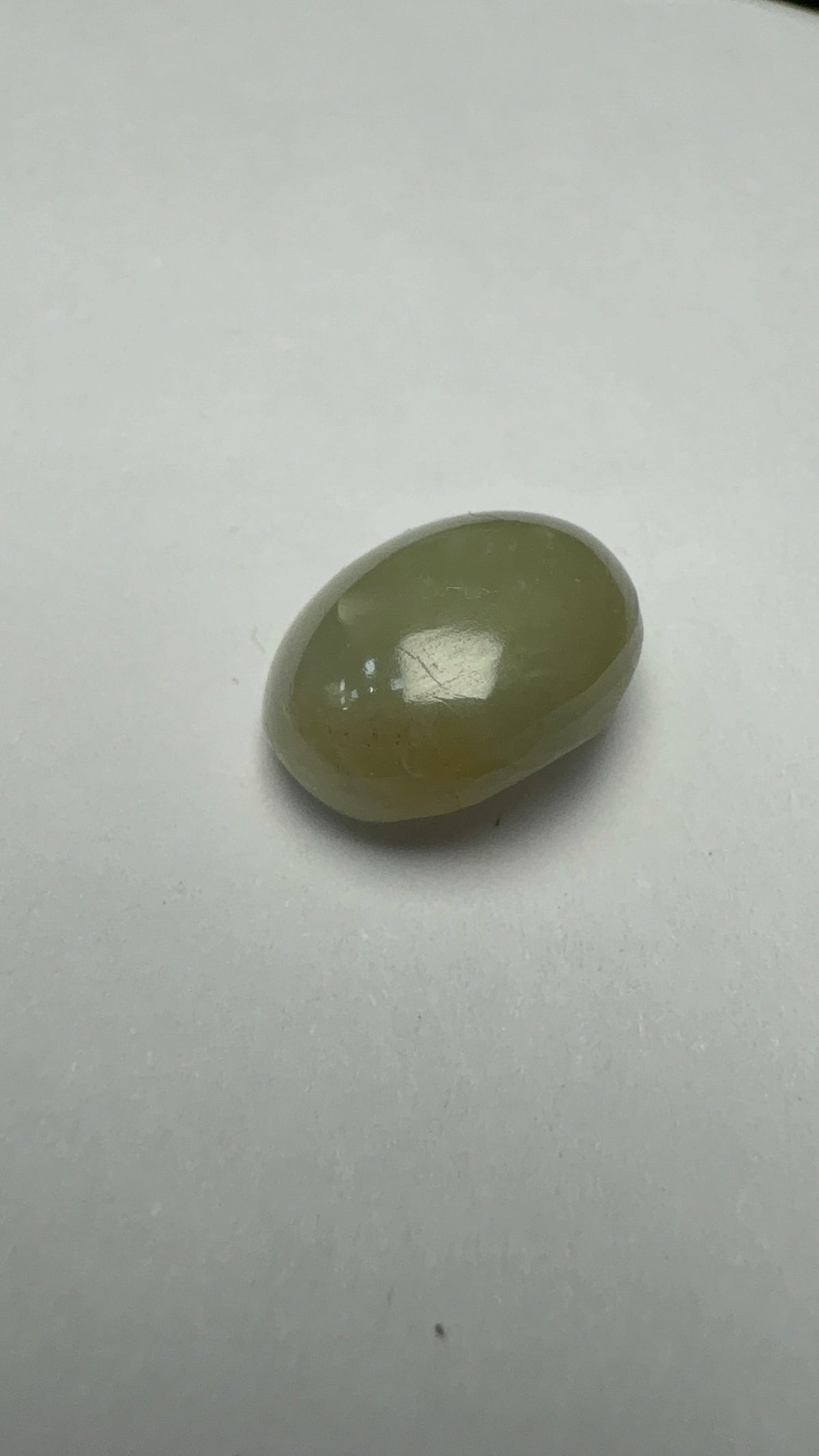 Cat's Eye 6.63 carat LAR-04 face-up view