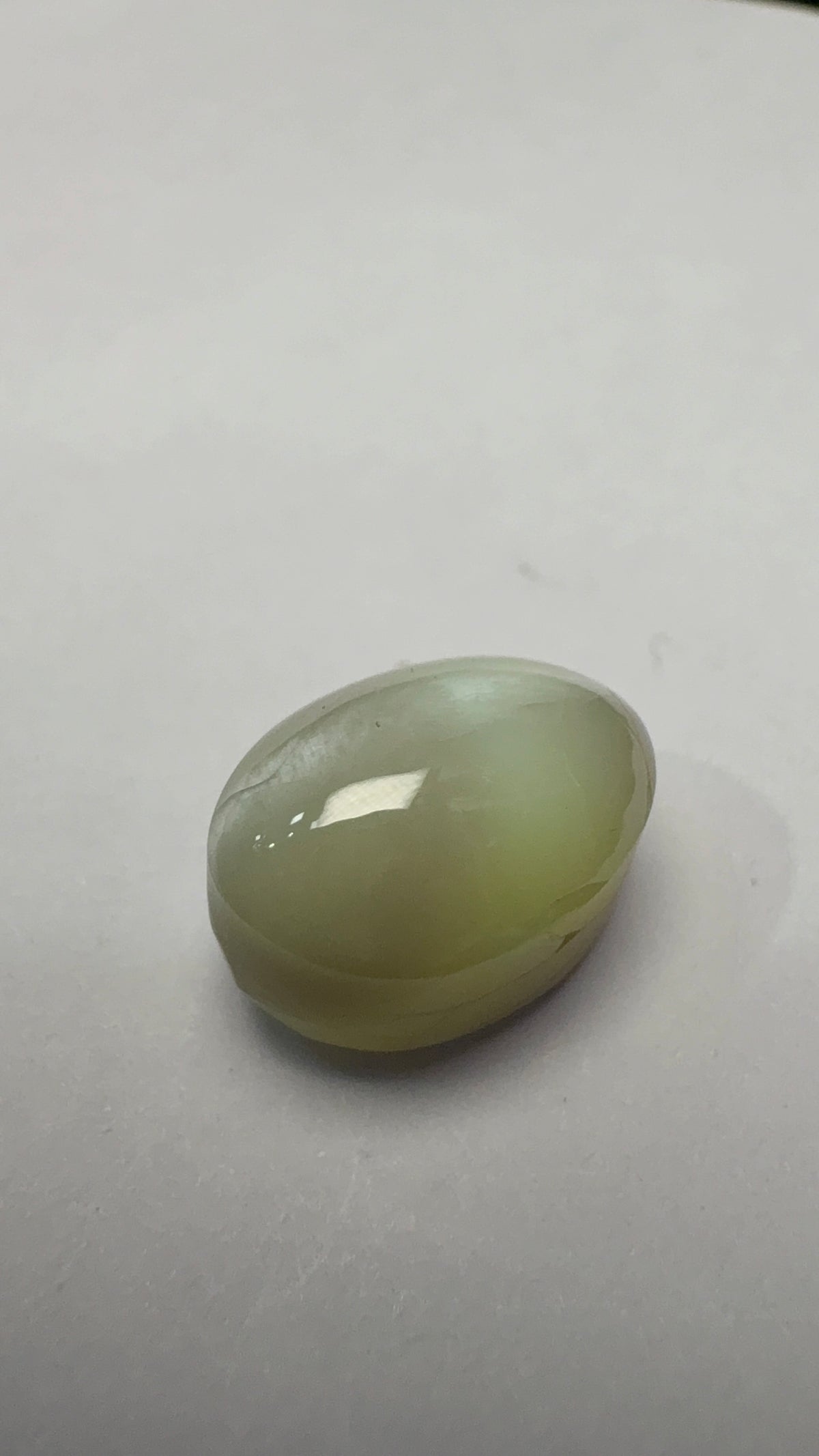 Cat's Eye 6.68 carat LAR-05 front view