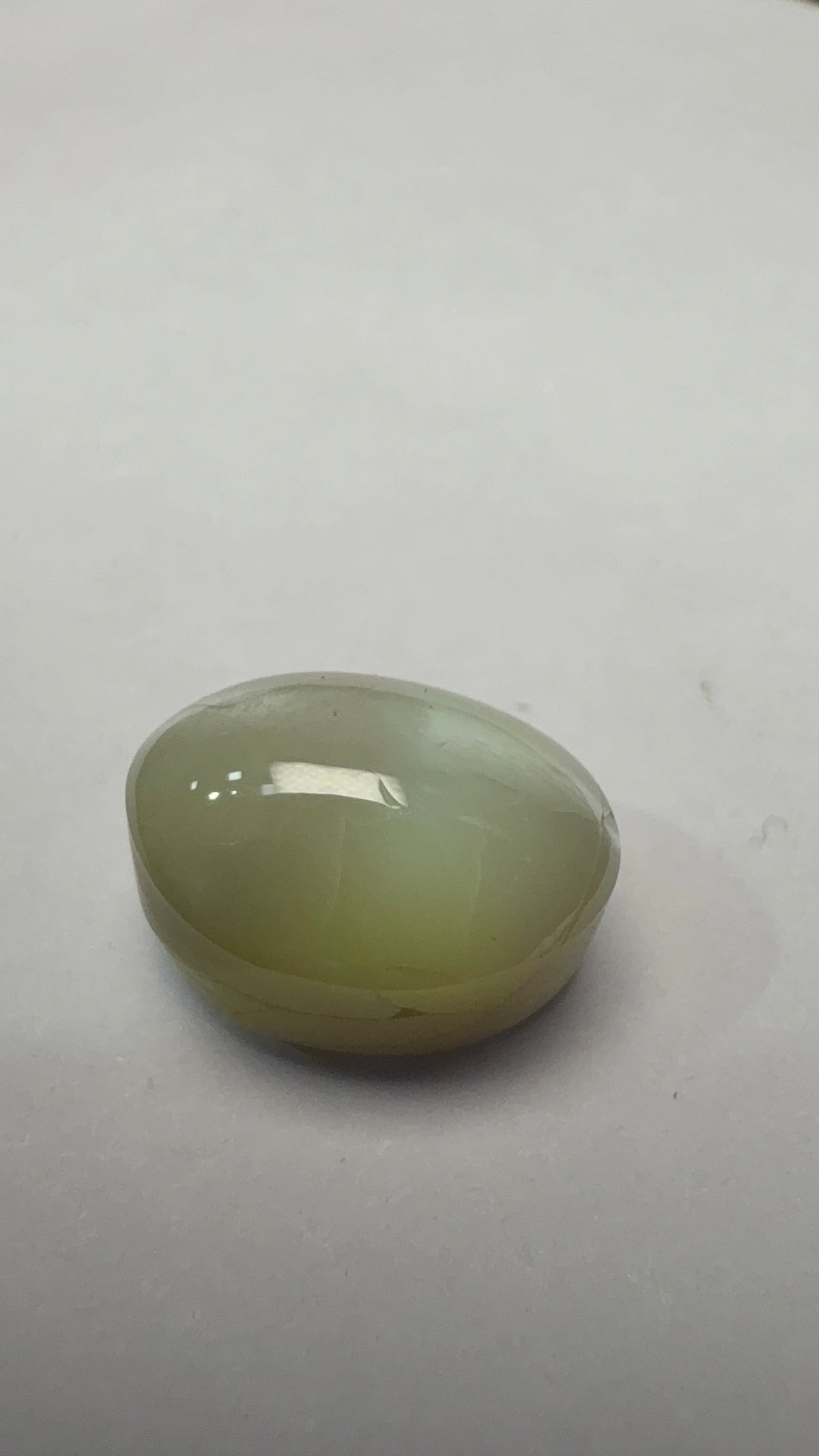Cat's Eye 6.68 carat LAR-05 face-up view