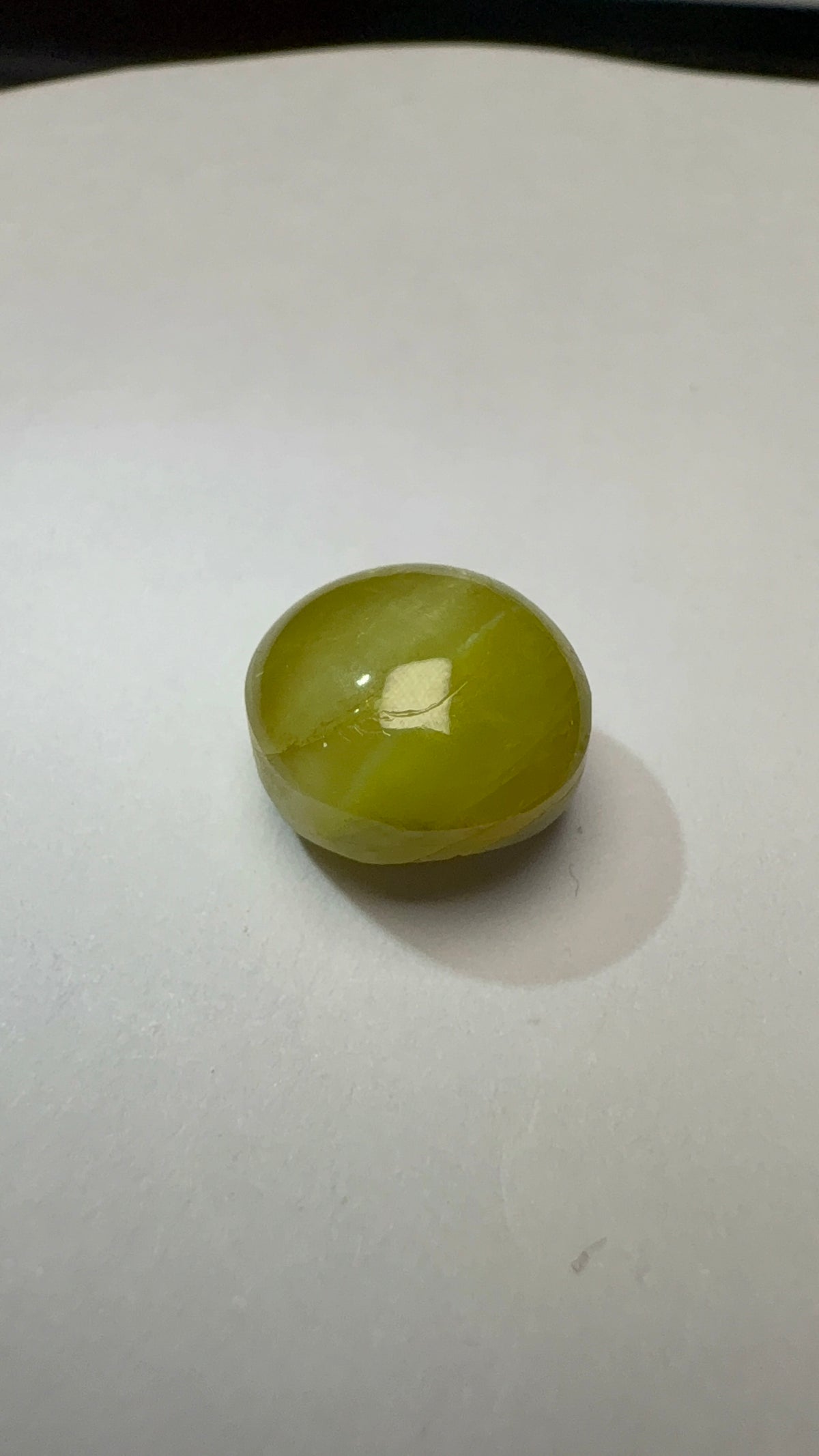 Cat's Eye 6.26 carat LAR-11 front view