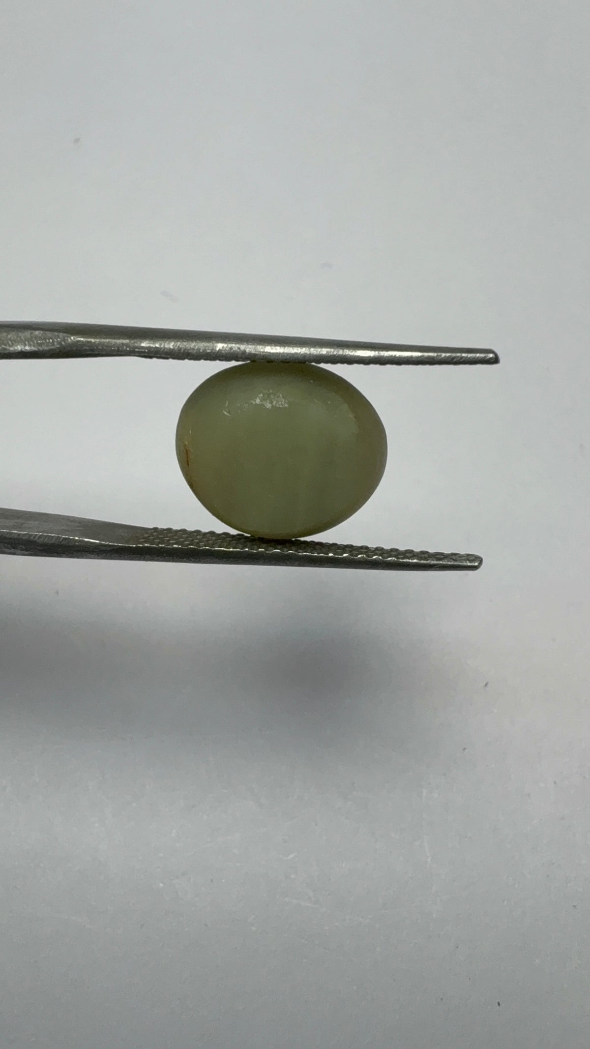 Cat's Eye 5.26 carat LAR-13 reverse view