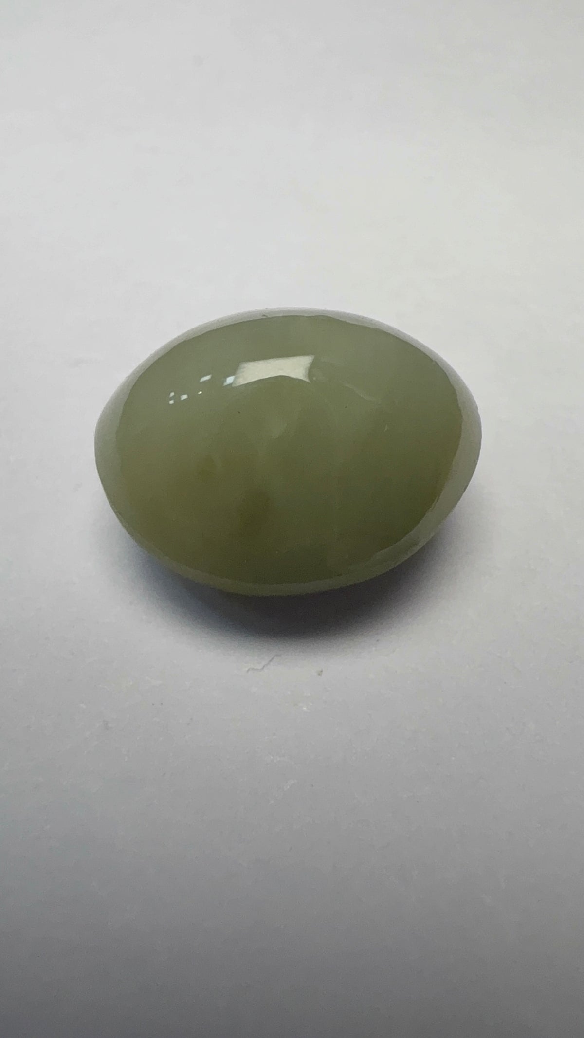 Cat's Eye 5.22 carat LAR-14 face-up view