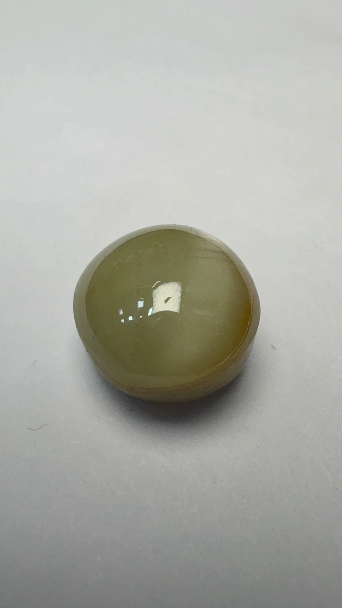 Cat's Eye 7.22 carat LAR-18 front view