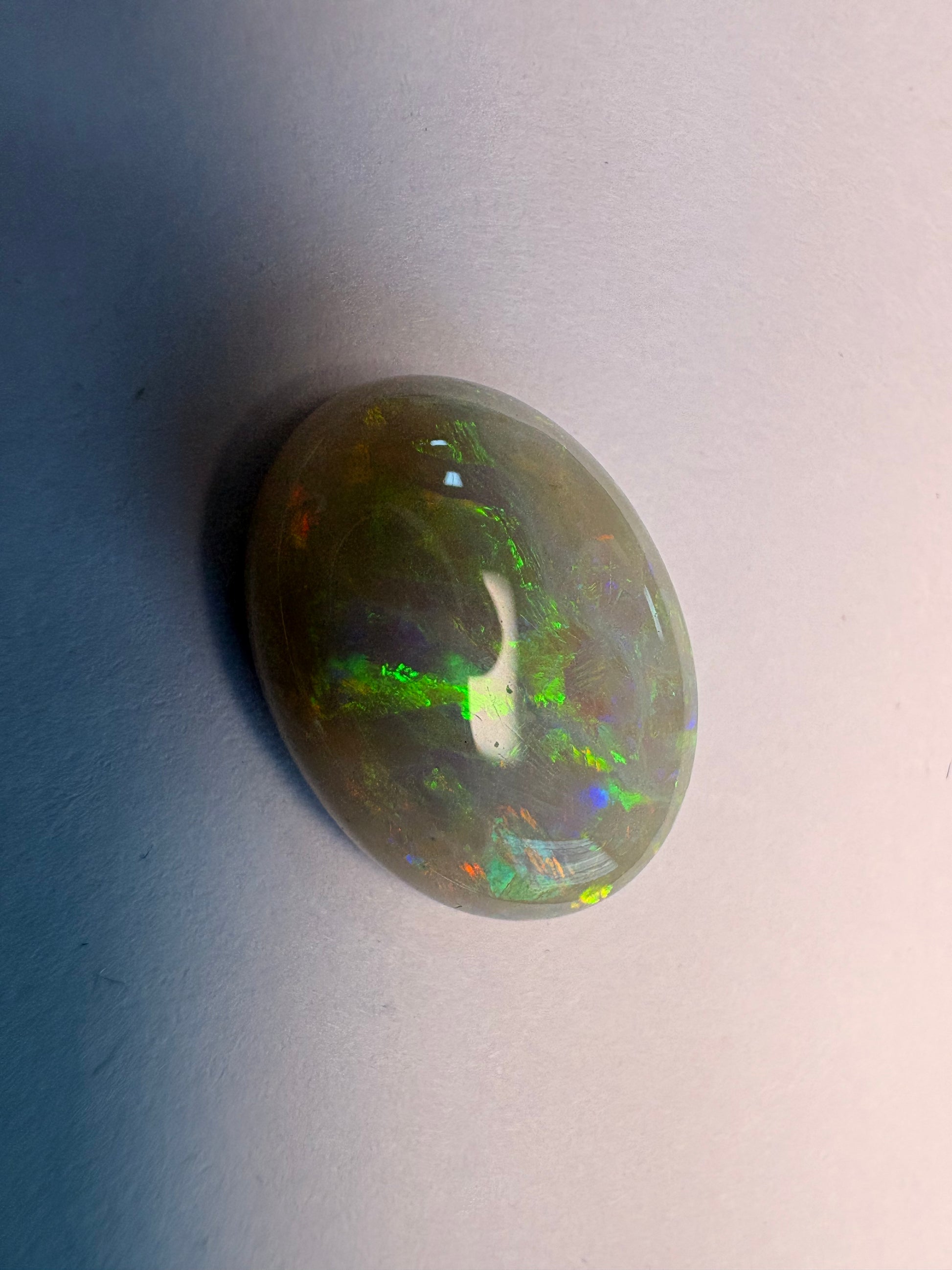 Opal 6.71 carat OPR-10 side view