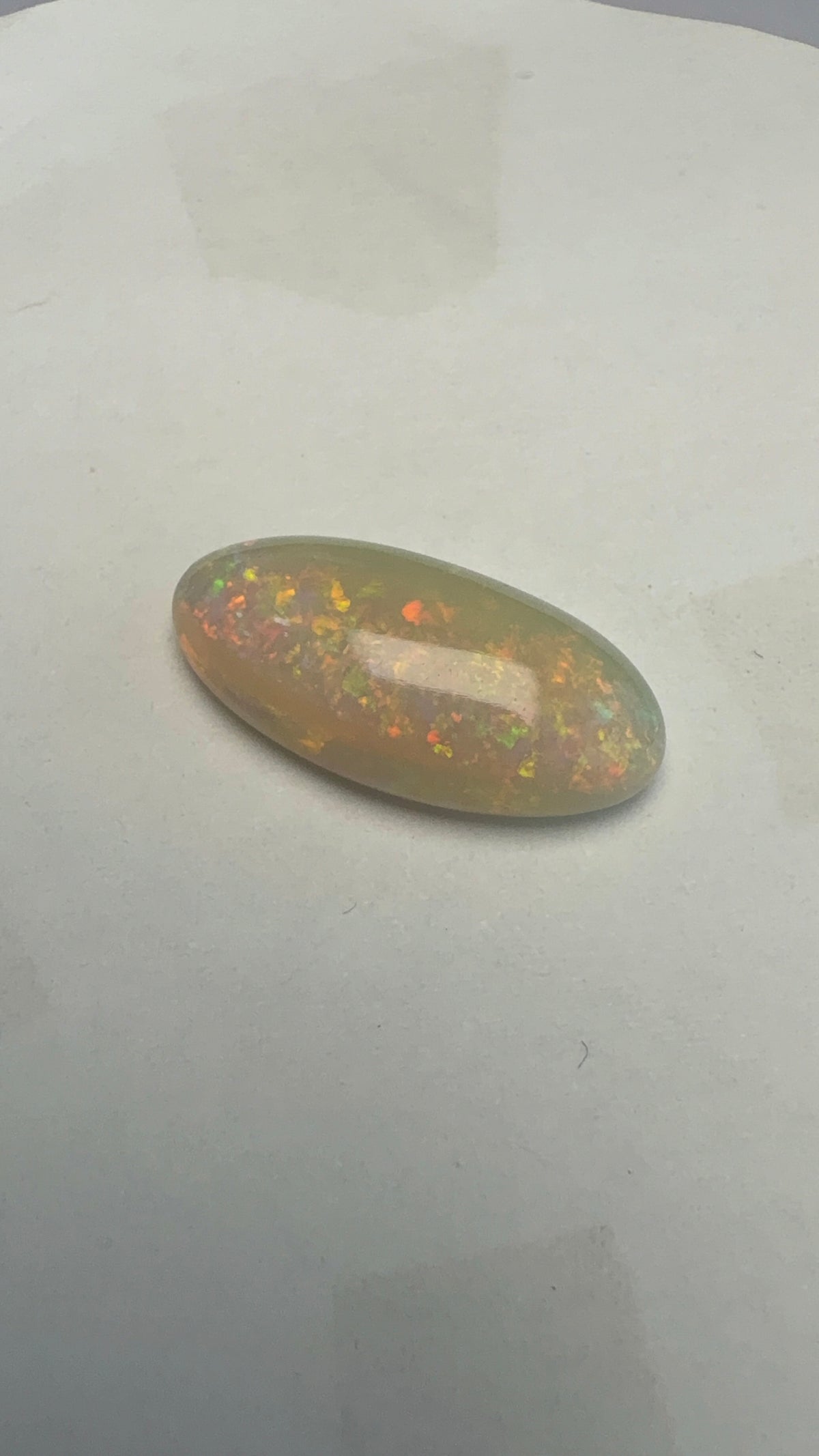 Opal 7.70 carat OPR-15 face-up view