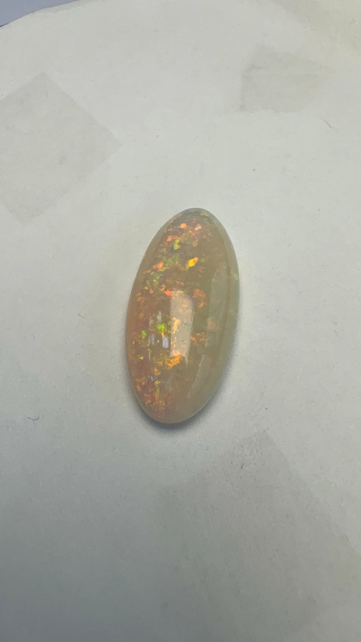 Opal 7.70 carat OPR-15 alternate face-up view