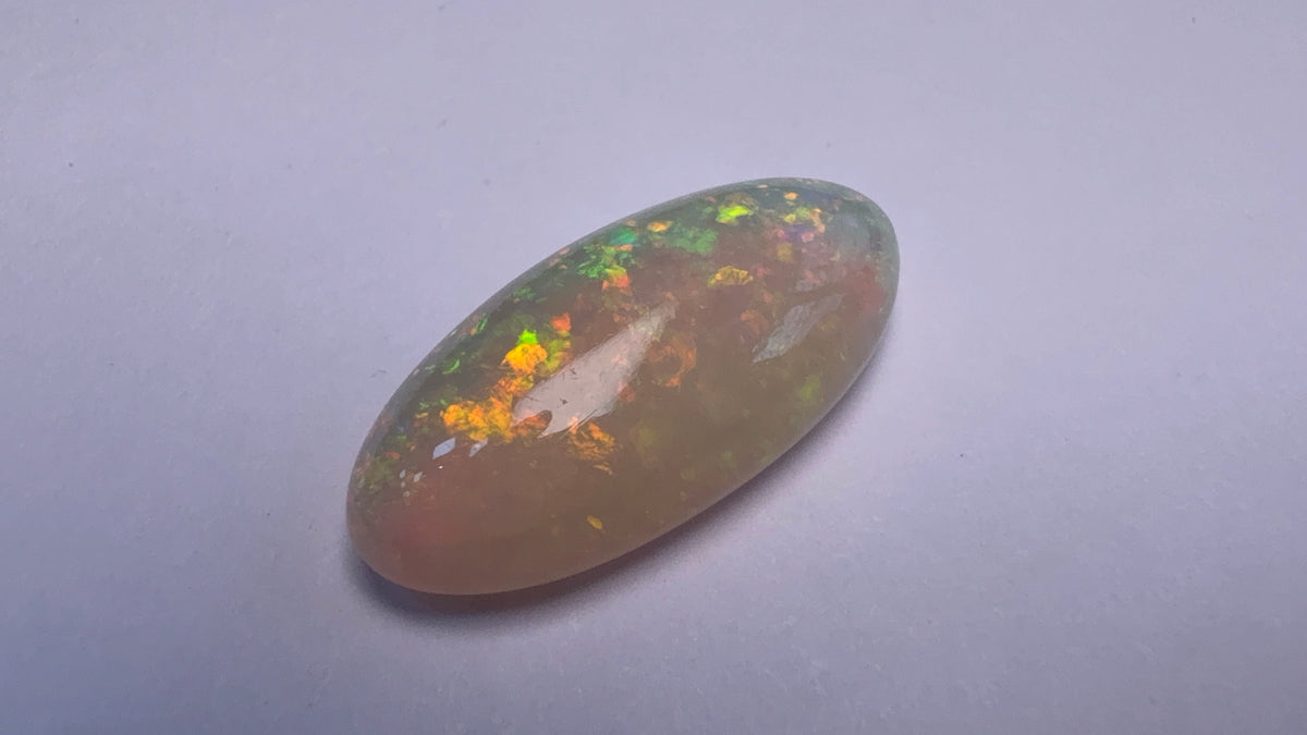 Opal 7.70 carat OPR-15 reverse view