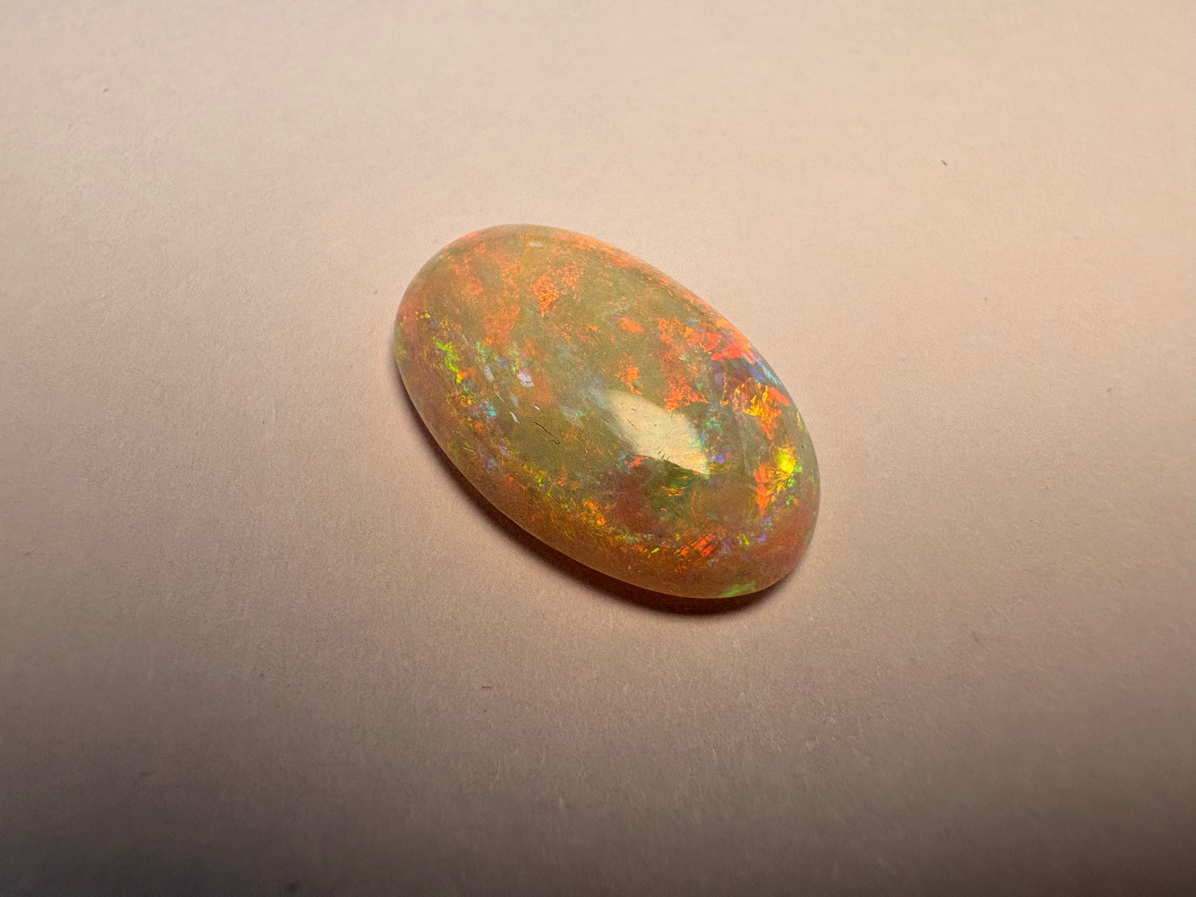 Opal 6.81 carat OPR-19 close view