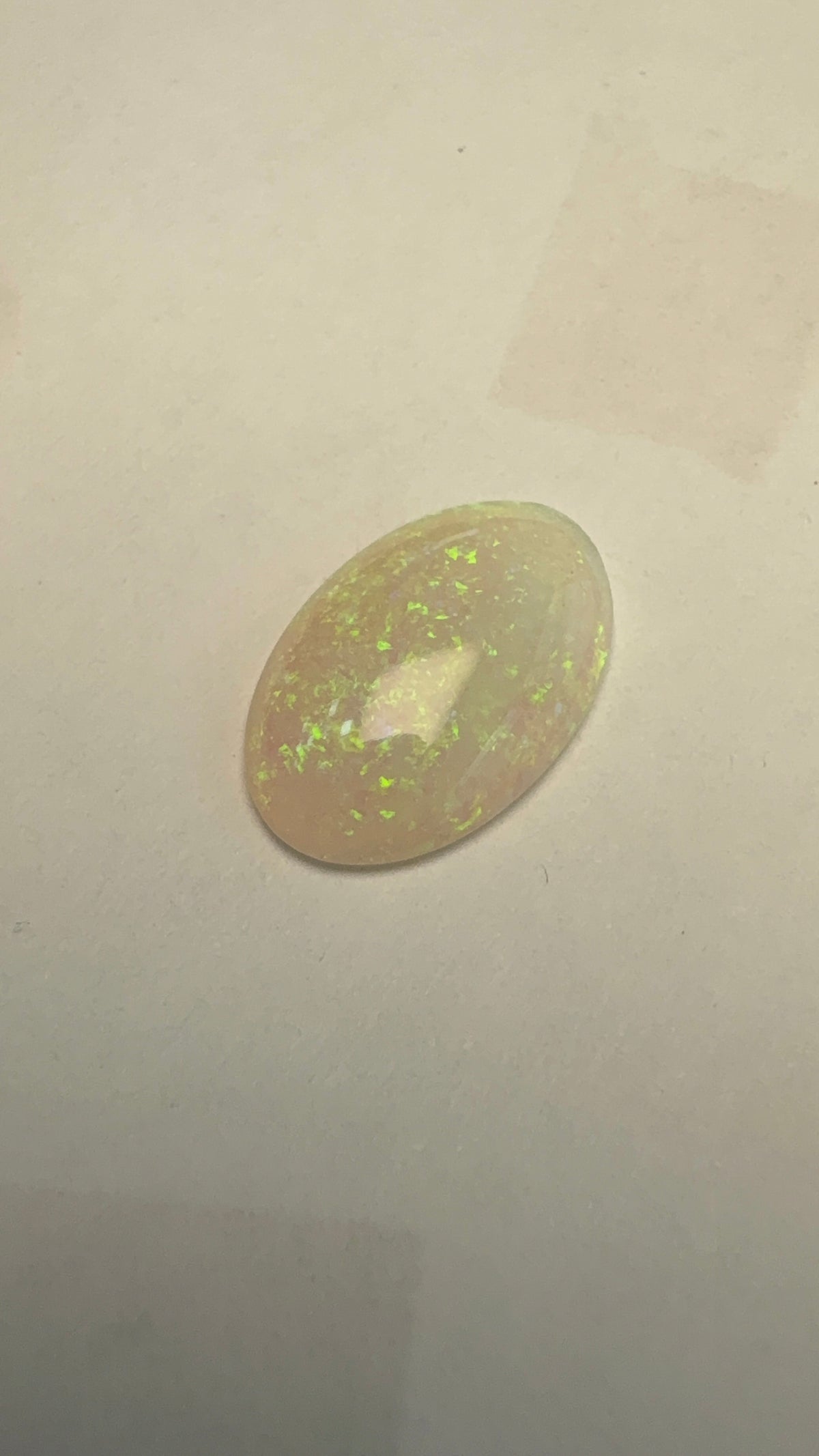 Opal 3.30 carat OPR-22 face-up view