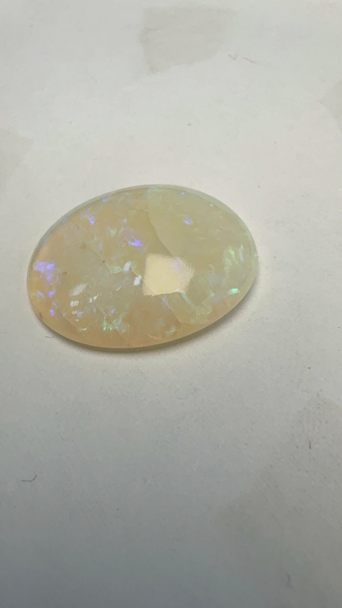 Opal 6.39 carat OPR-26 face-up view