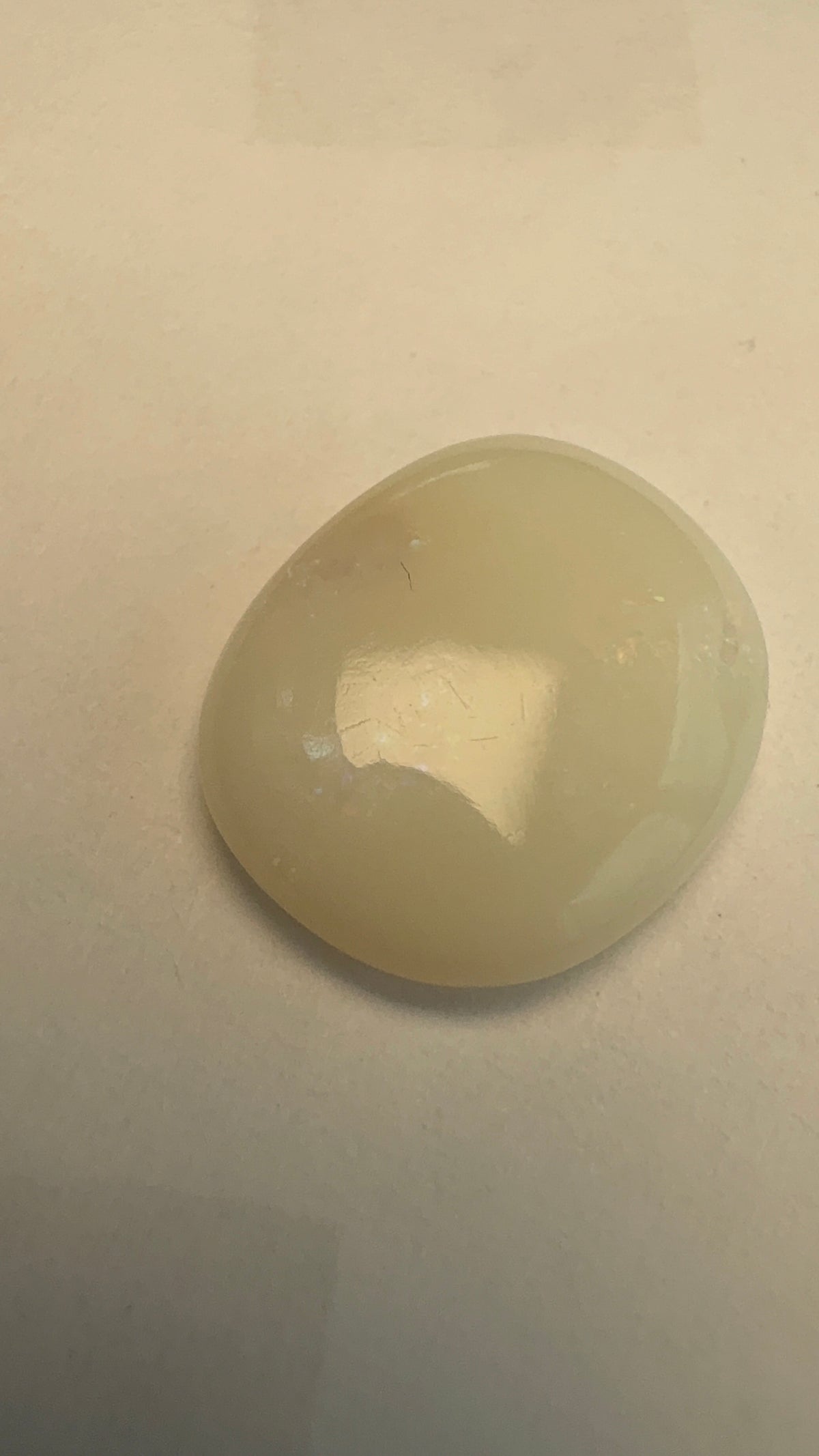 Opal 5.21 carat OPR-31 face-up view
