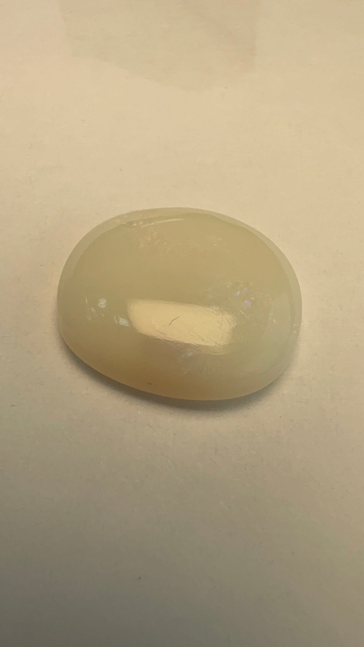 Opal 5.21 carat OPR-31 alternate face-up view
