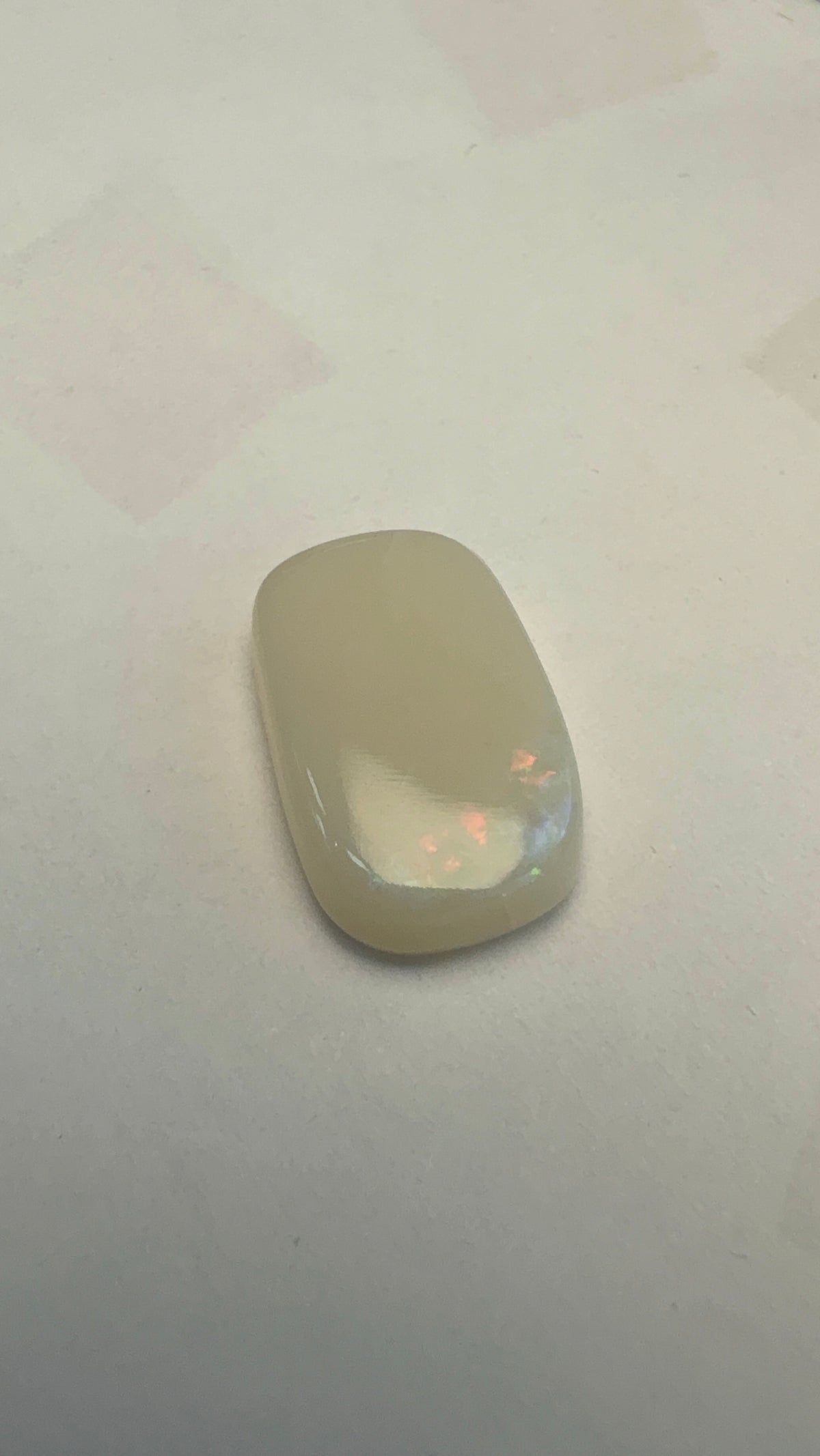 Opal 5.74 carat OPR-34 face-up view