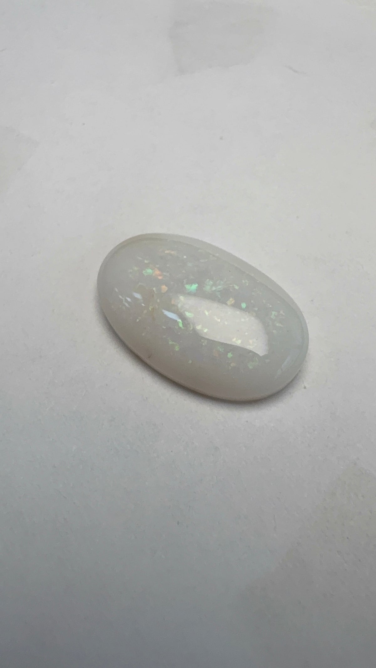 Opal 3.73 carat OPR-40 alternate face-up view